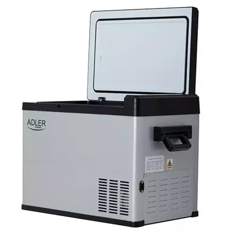 Šaldymo skrynia Adler AD 8081 – 40 L, balta, laisvai pastatoma, triukšmo lygis 40 dB