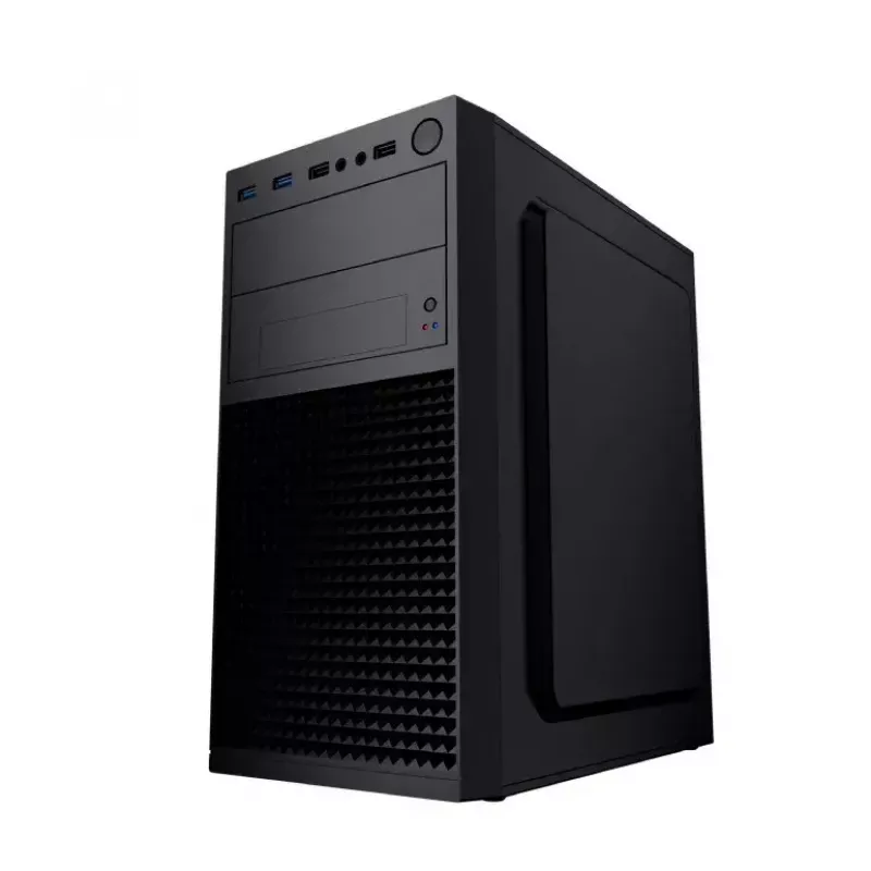 Korpusas GEMBIRD Fornax K300 Mini Tower — Mini-ITX/Micro ATX, SPCC, 2,17 kg, USB 3.2, 1x2,5 colio vieta, 4 išplėtimo lizdai