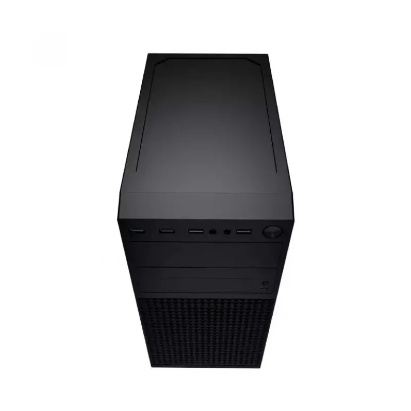 Korpusas GEMBIRD Fornax K300 Mini Tower — Mini-ITX/Micro ATX, SPCC, 2,17 kg, USB 3.2, 1x2,5 colio vieta, 4 išplėtimo lizdai