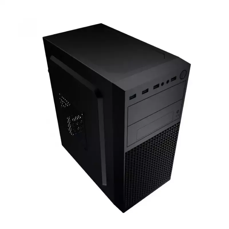 Korpusas GEMBIRD Fornax K300 Mini Tower — Mini-ITX/Micro ATX, SPCC, 2,17 kg, USB 3.2, 1x2,5 colio vieta, 4 išplėtimo lizdai