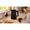 Elektrinis virdulys Bosch MyMoment TWK3M123 — 1.7 L, 2400 W, juodas