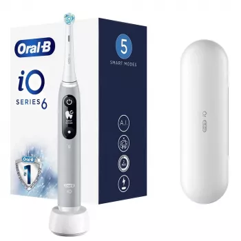 Elektrinis dantų šepetėlis Oral-B iO pilkas