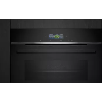 Siemens iQ700 HB734G1B1 įmontuojama elektrinė orkaitė 71 L 3600 W Juoda