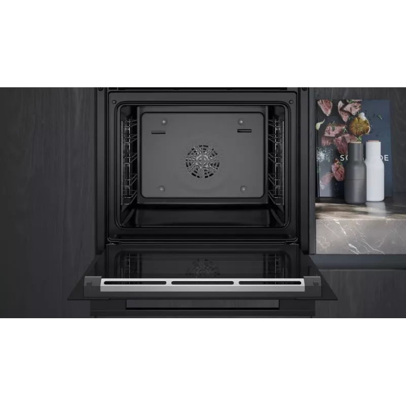 Siemens iQ700 HB734G1B1 įmontuojama elektrinė orkaitė 71 L 3600 W Juoda