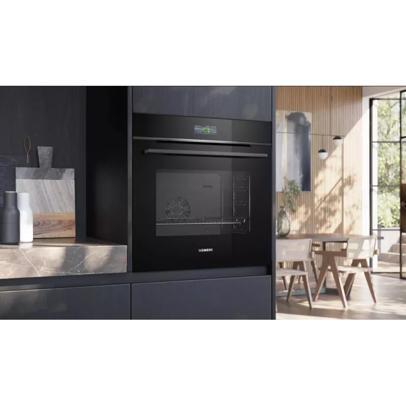 Siemens iQ700 HB734G1B1 įmontuojama elektrinė orkaitė 71 L 3600 W Juoda