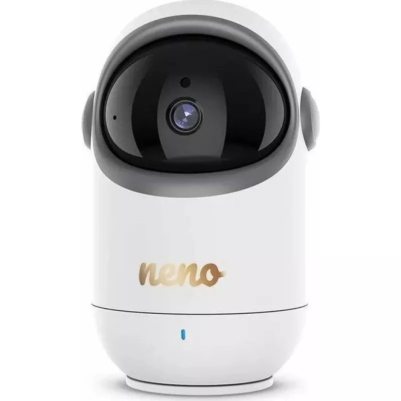 Belaidis kūdikio monitoriaus imtuvas neno Berkano vienai kamerai, 1280×720 LCD, 1200 mAh baterija, USB‑C, pasukimas 310°/pakreipimas 0–46°, diapazonas 260 m