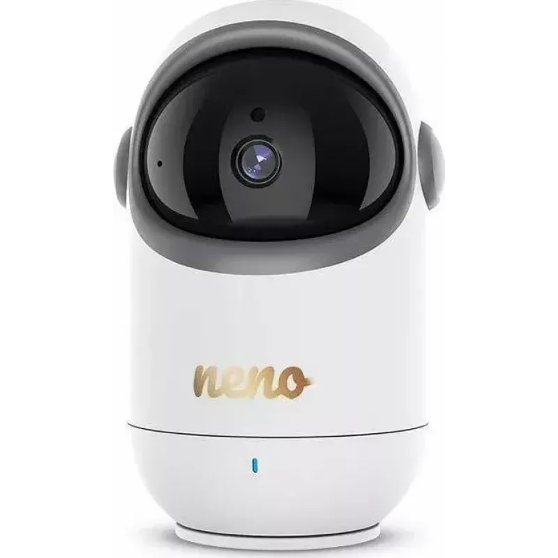 Belaidis kūdikio monitoriaus imtuvas neno Berkano vienai kamerai, 1280×720 LCD, 1200 mAh baterija, USB‑C, pasukimas 310°/pakreipimas 0–46°, diapazonas 260 m