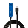 USB 3.0 aktyvus ilginimo kabelis Lindy 10 m Pro