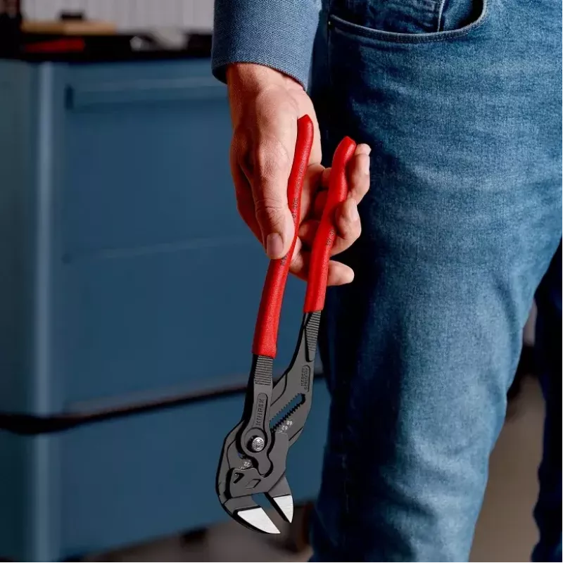 Knipex 86 01 300 replės, nasrų storis 9,5 mm, maks. veržlės dydis 6,8 cm