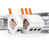 DIGITUS montavimo kabelis - CAT 7 - S/FTP - AWG 23/1 simplex - 500 m - geltonas
