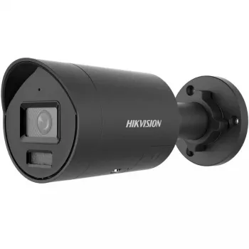 IP apsaugos kameros Hikvision Pro Series DS-2CD2047G2H-LIU/SL(2.8)/eF/BLACK 4 MP išorinis fiksuotas mini bullet su ColorVu technologija