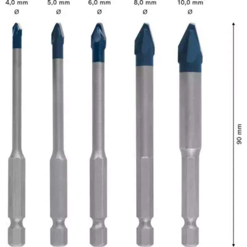 Bosch Expert 2 608 900 597 gręžtų rinkinys 5 vnt