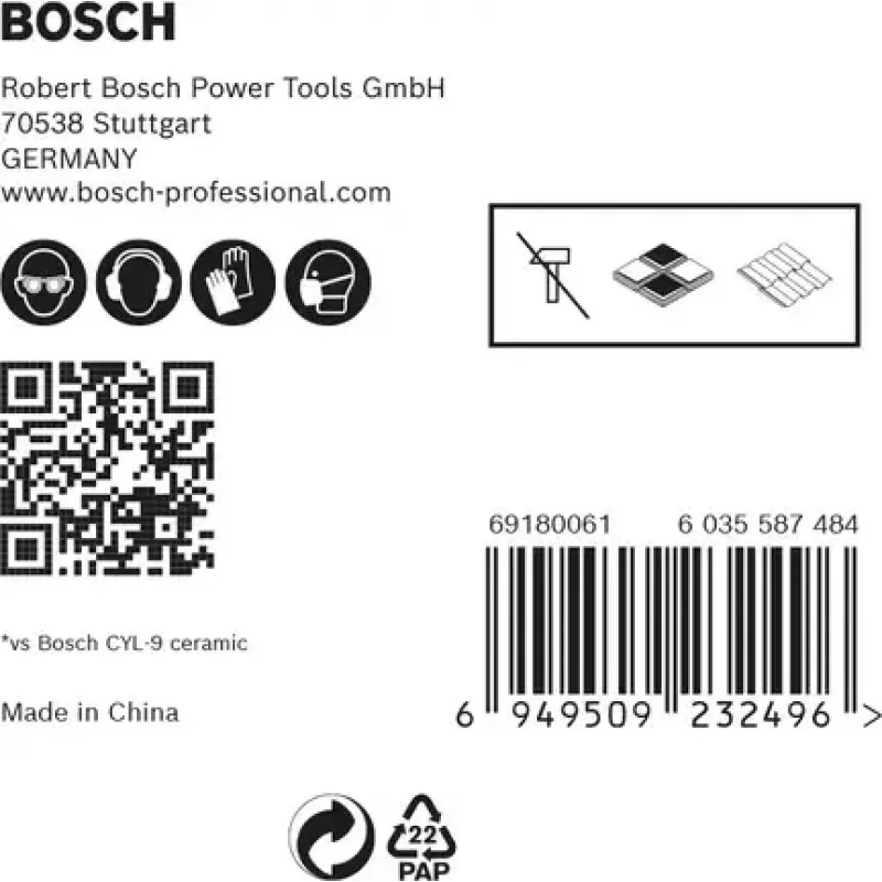 Bosch Expert 2 608 900 597 gręžtų rinkinys 5 vnt