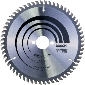 Pjūklo diskas medžiui Bosch Optiline Wood 2608641188