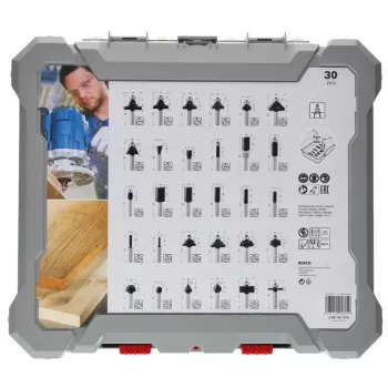 Bosch 2607017474 Frezų rinkinys 30 vnt.