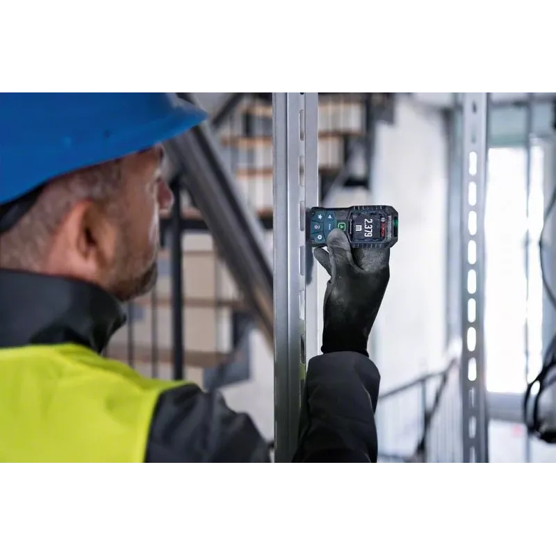Bosch GLM 50-25 G Professional lazerinis atstumų matuoklis, 50 m, žalia lazerio linija, ±1,5 mm, 2 lazerio klasė, mėlynas/juodas