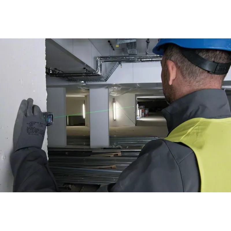 Bosch GLM 50-25 G Professional lazerinis atstumų matuoklis, 50 m, žalia lazerio linija, ±1,5 mm, 2 lazerio klasė, mėlynas/juodas