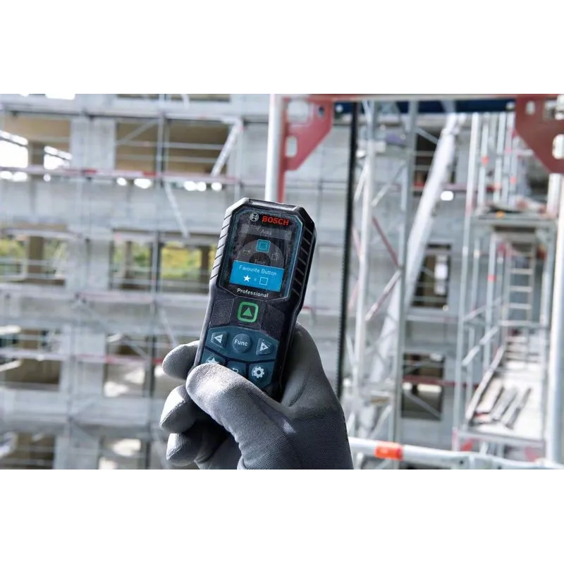 Bosch GLM 50-25 G Professional lazerinis atstumų matuoklis, 50 m, žalia lazerio linija, ±1,5 mm, 2 lazerio klasė, mėlynas/juodas