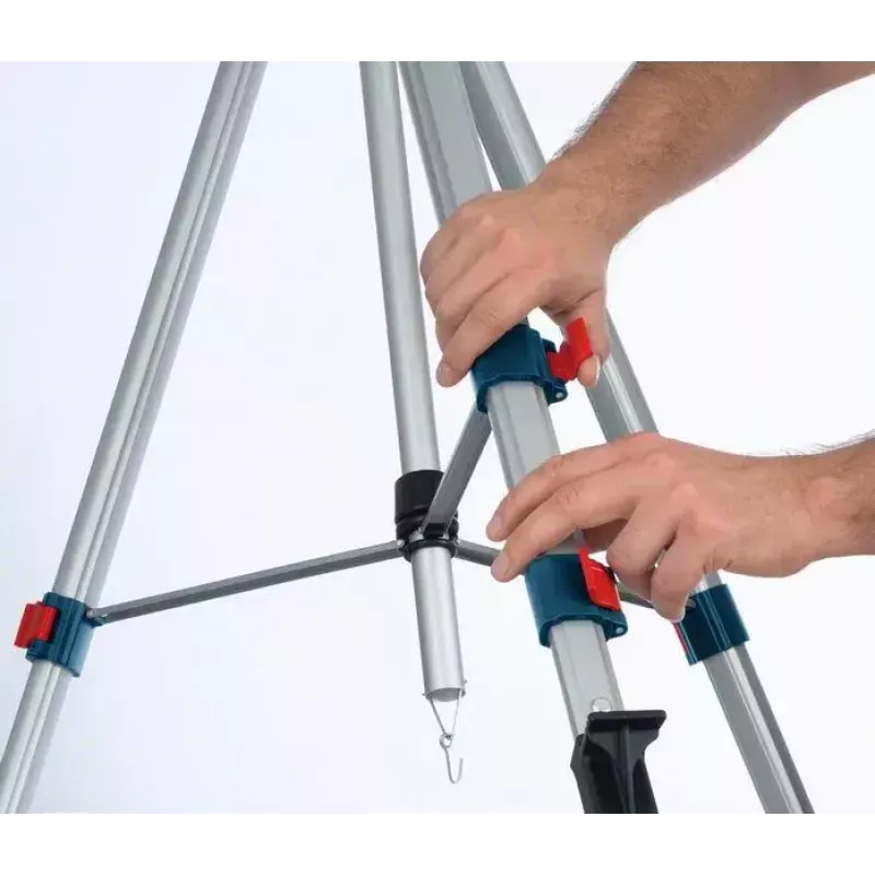 Bosch BT 250 Professional statybinis trikojis lazeriniam nivelyrui, 3 kojos, mėlyna, balta