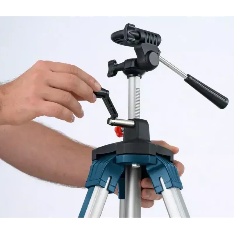 Bosch BT 250 Professional statybinis trikojis lazeriniam nivelyrui, 3 kojos, mėlyna, balta