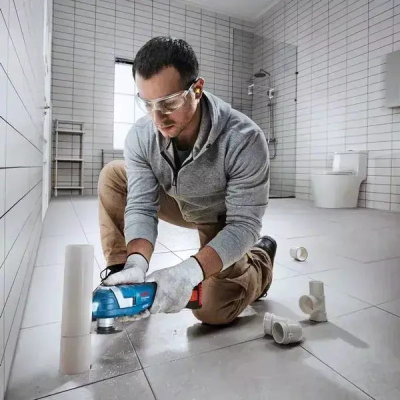 Osciliacinis įrankis Bosch GOP 185-LI 18V Juodas Mėlynas 1,2kg 282mm