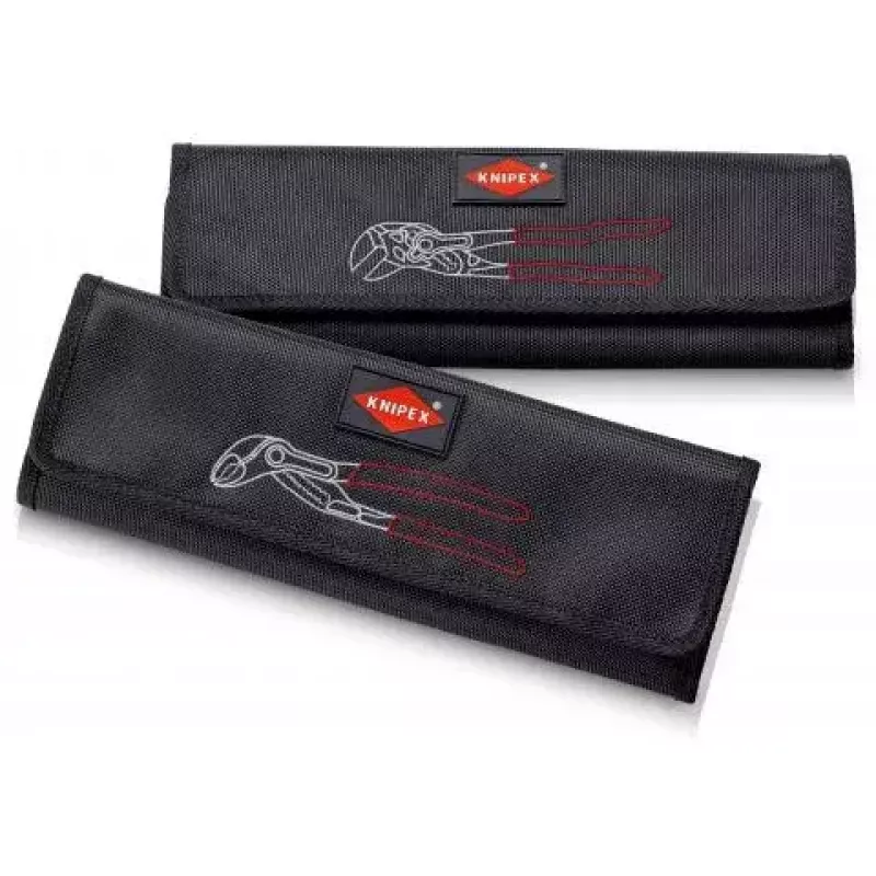 Knipex 00 19 55 S6 replių raktų rinkinys, 3 dalių, sulankstomame dėkle, raudonas