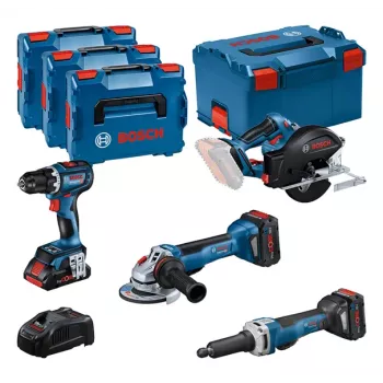 Bosch Combi-kit 4 įrankiai 18V akumuliatorinis