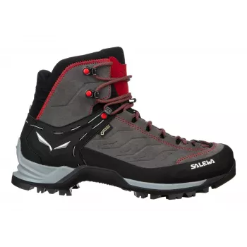 Salewa MTN Trainer Mid GTX vyriški žygiavimo batai, anglies pilka/raudona, zomša, Vibram