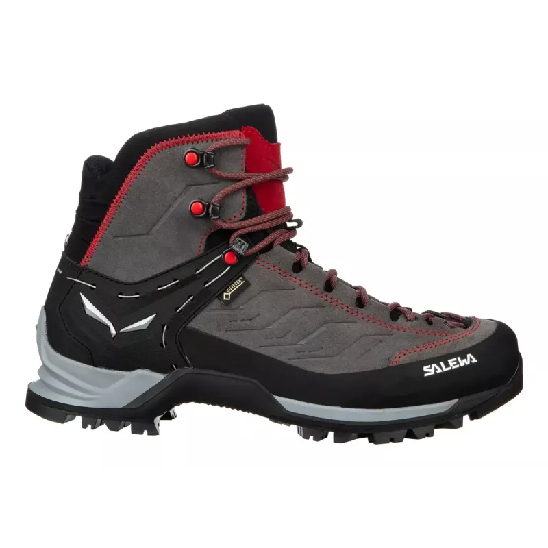 Salewa MTN Trainer Mid GTX vyriški žygiavimo batai, anglies pilka/raudona, zomša, Vibram
