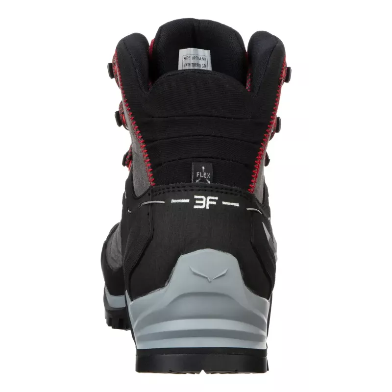 Salewa MTN Trainer Mid GTX vyriški žygiavimo batai, anglies pilka/raudona, zomša, Vibram