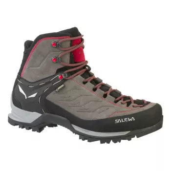 Salewa MTN Trainer Mid GTX vyriški žygiavimo batai, anglies pilka/raudona, zomša, Vibram
