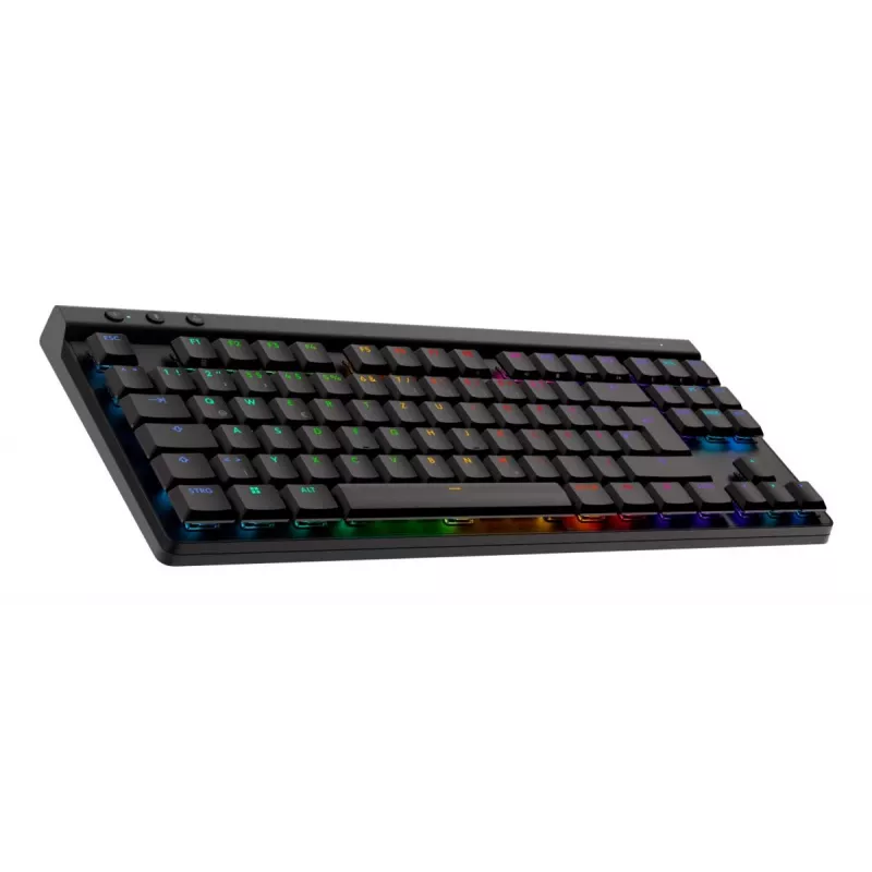 LOGITECH G515 LIGHTSPEED belaidė žaidimų klaviatūra, lietiminiai (tactile) jungikliai, juoda, QWERTZ CZ