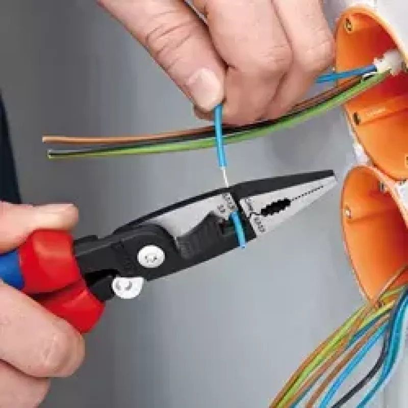Knipex 13 96 200 T replės, maksimalus vamzdžio skersmuo 1,5 cm