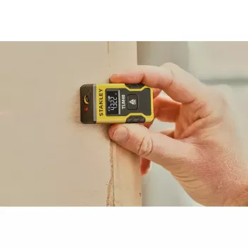 Lazerinis nuotolio matuoklis Stanley STHT77666-0 juodai geltonas 0,165-12 m LCD