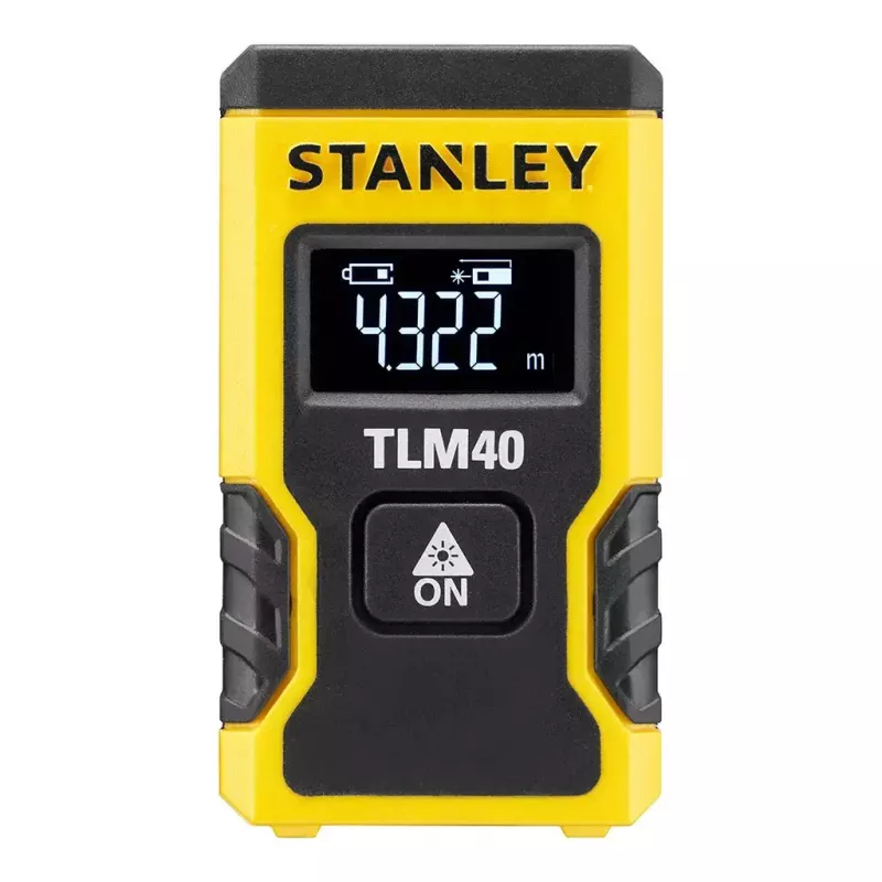 Lazerinis nuotolio matuoklis Stanley STHT77666-0 juodai geltonas 0,165-12 m LCD