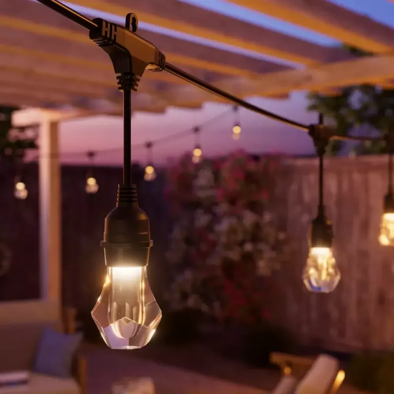 Lauko girliandos Nanoleaf Essentials NF084E00-20SLO 15 m daugiaspalvės Matter