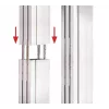 Vertikalus stulpas B-Tech SYSTEM X BT8380-060/B V3 juodas 0,6 m