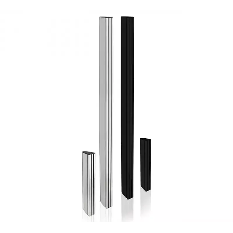 Vertikalus stulpas B-Tech SYSTEM X BT8380-060/B V3 juodas 0,6 m