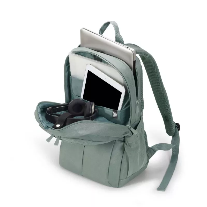 DICOTA Eco Backpack Scale kuprinė nešiojamiesiems 13-15.6 col. - pilka / 600D perdirbtas PET