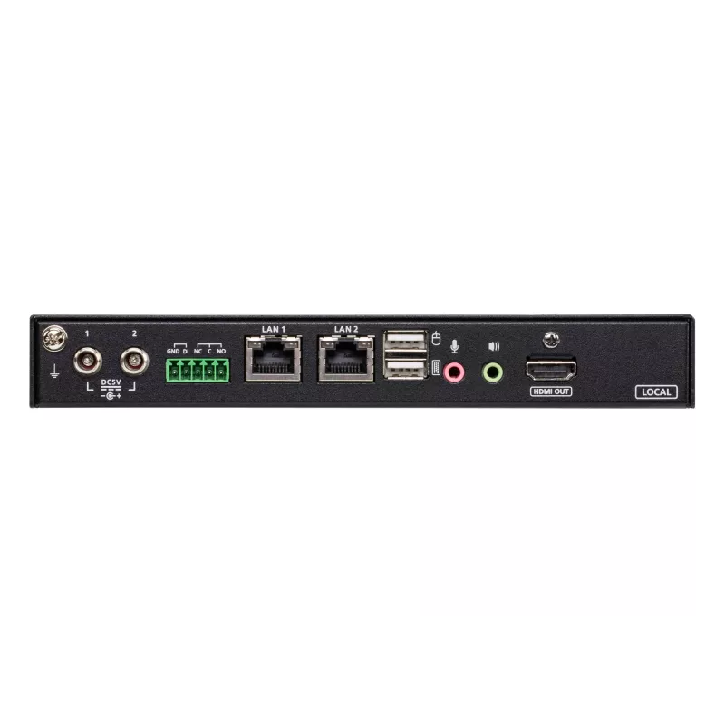 ATEN CN9850-AT-G KVM jungiklis per IP, HDMI 4K, juodas