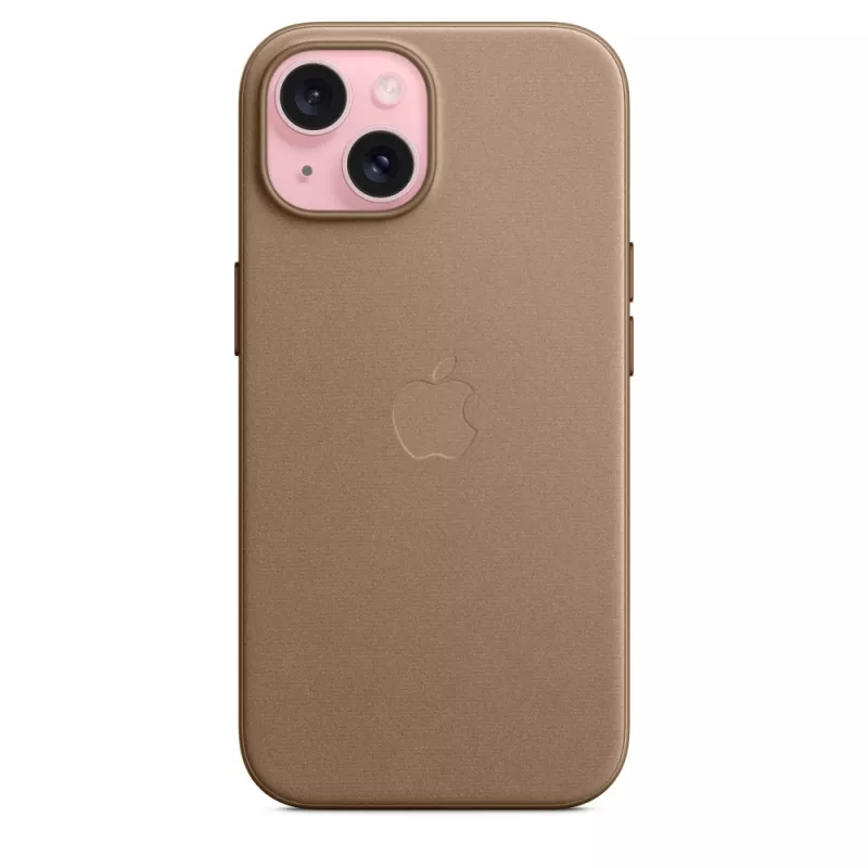 Apple FineWoven Dėklas su MagSafe iPhone 15 Taupe