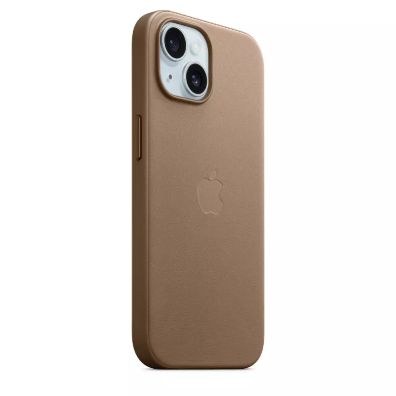 Apple FineWoven Dėklas su MagSafe iPhone 15 Taupe
