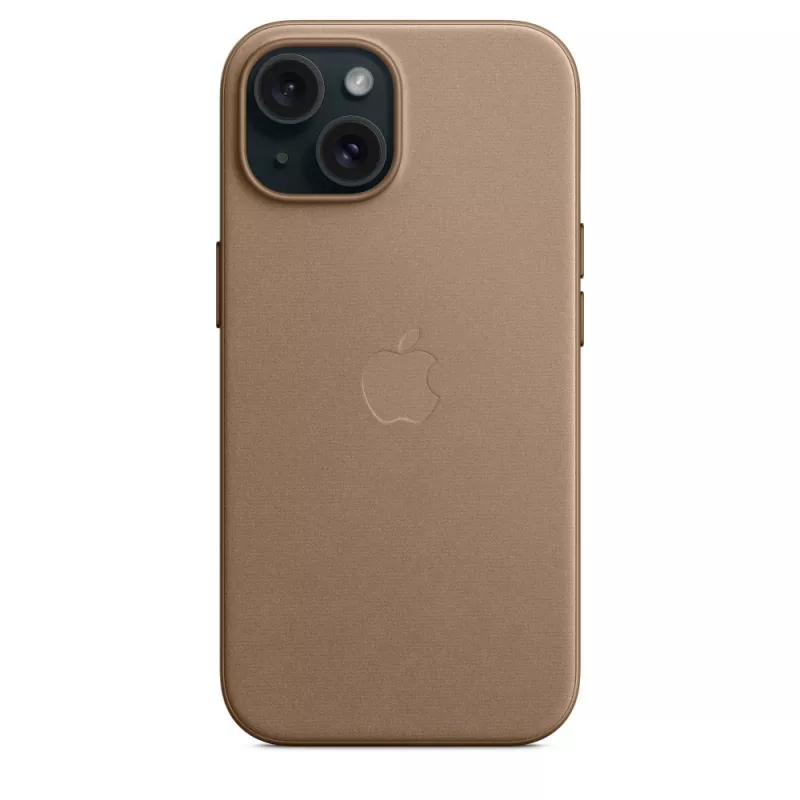 Apple FineWoven Dėklas su MagSafe iPhone 15 Taupe