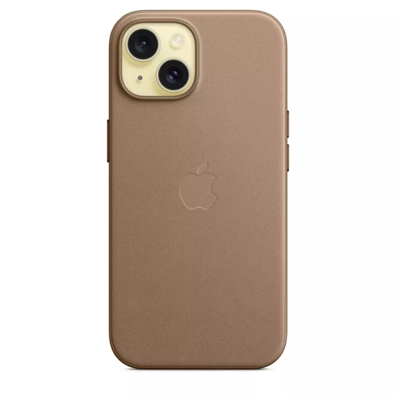 Apple FineWoven Dėklas su MagSafe iPhone 15 Taupe