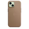 Apple FineWoven Dėklas su MagSafe iPhone 15 Taupe