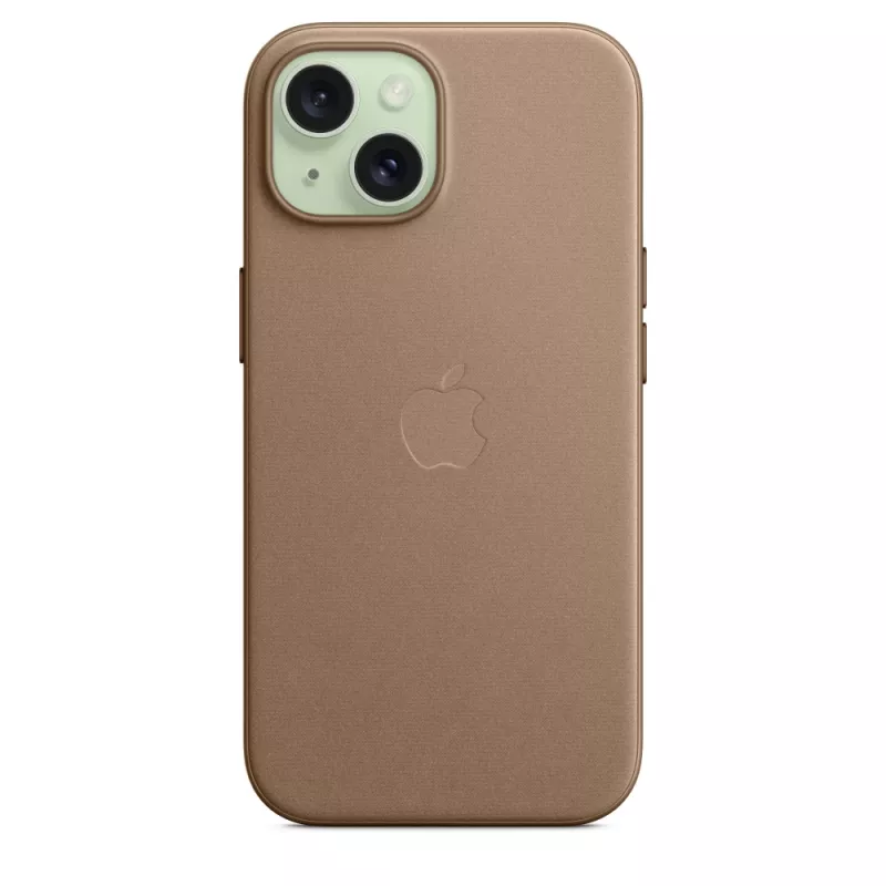 Apple FineWoven Dėklas su MagSafe iPhone 15 Taupe