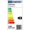 Statybinis prožektorius Ansmann FL100W-AC Black LED 100 W 12000 lm