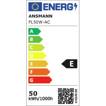 Statybinis prožektorius Ansmann FL50W-AC Black LED 50 W 5400 lm