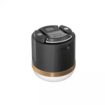 Stovyklavimo žibintas su baterija EcoFlow SCLI-B — 400 lm, 3600 mAh, USB-C įvestis, ABS+TPR korpusas