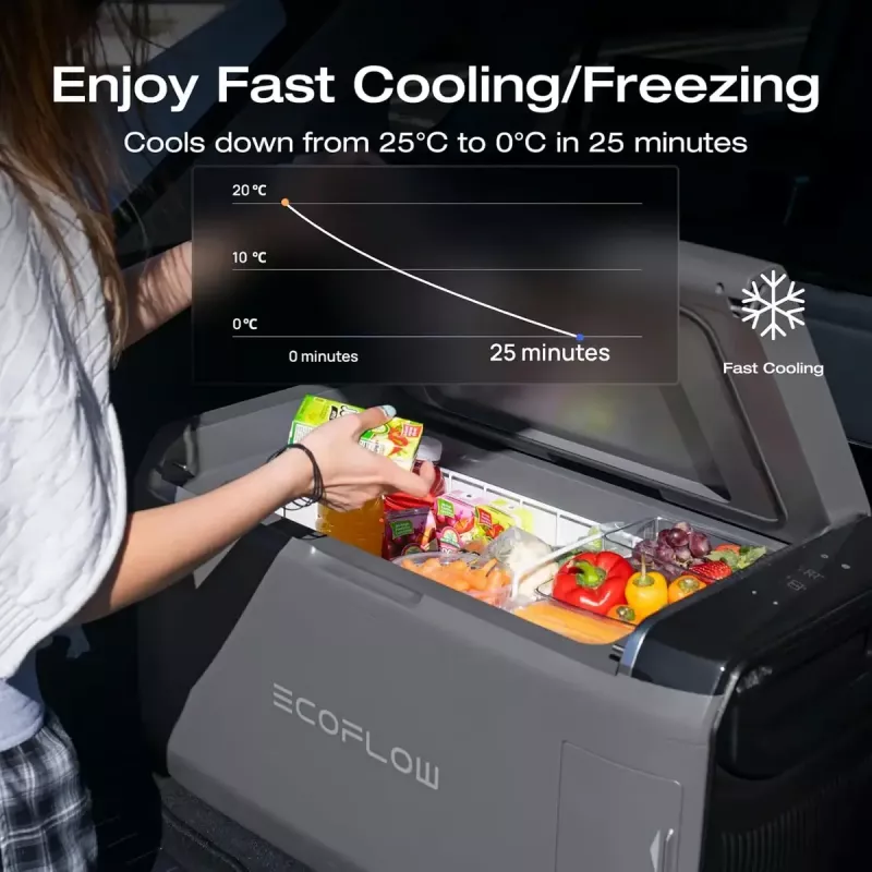 Nešiojamas šaldytuvas EcoFlow Glacier Classic 35L